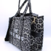 Tote Bag Toddy Large - Panter / Zwart