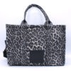 Tote Bag Toddy Large - Panter / Zwart
