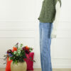 Top Jolie - Army Groen