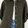 Linnen Tuniek Merel - Coffee