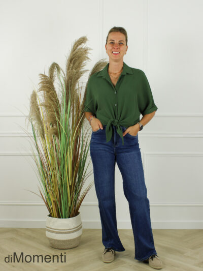 Blouse Grace - Army Groen