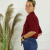 Blouse Grace - Bordeaux