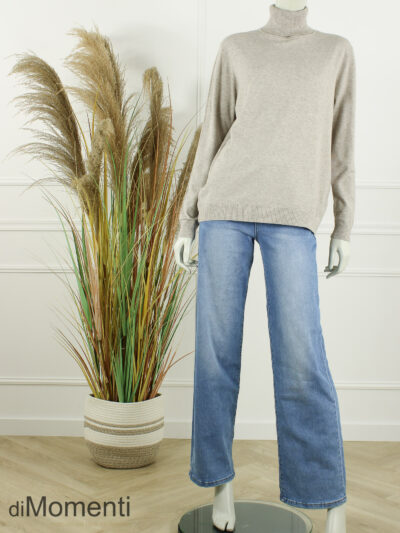 Fijn Brei Top Jasmina - Beige Melee