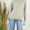 Fijn Brei Top Jasmina - Beige Melee