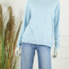 Fijn Brei Top Jasmina - Licht Blauw