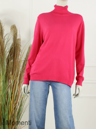 Fijn Brei Top Jasmina - New Fuchsia
