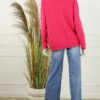 Fijn Brei Top Jasmina - New Fuchsia