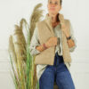 Borg Gilet Belissa - Camel