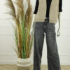 Gilet Amara - Taupe