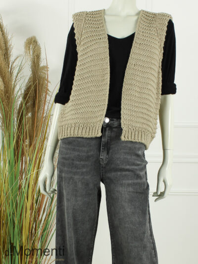 Gilet Amara - Taupe