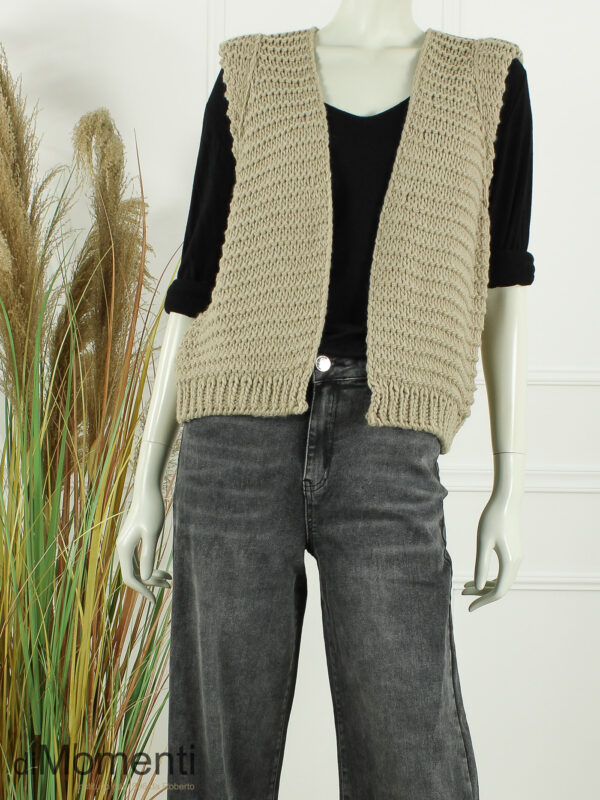 Gilet Amara - Taupe
