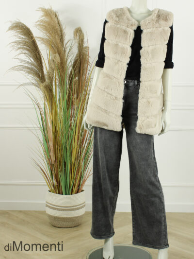 Bont Gilet Esmee - Licht Beige