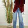 Gilet Mirelle - Bordeaux