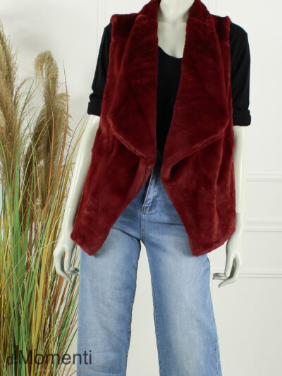 Gilet Mirelle - Bordeaux