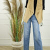 Gilet Mirelle - Camel
