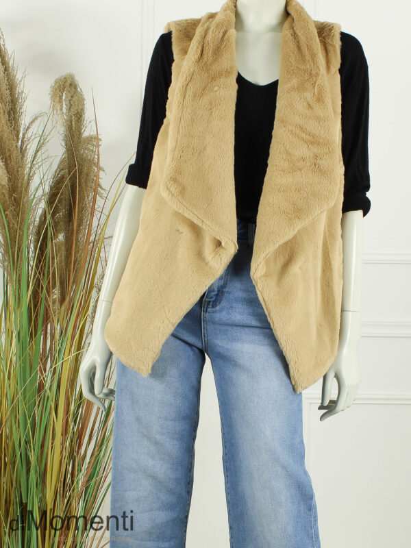 Gilet Mirelle - Camel