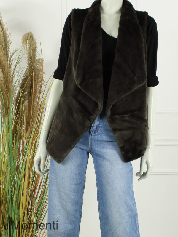 Gilet Mirelle - Coffee