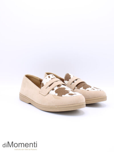 Loafer Cow - Beige