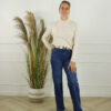 Fijn Brei Top Melly - Licht Beige Melee