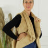 Gilet Mirelle - Camel