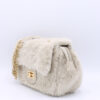 Clutch Petit Fur- Licht Beige