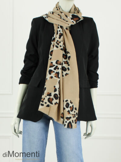 Sjaal Animal - Beige