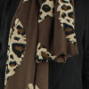 Sjaal Animal - Choco