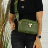 Cross Body Tas Scarlet - Army Groen