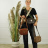 Cross Body Tas Scarlet - Army Groen