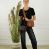 Cross Body Tas Supreme - Cognac