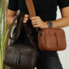 Cross Body Tas Supreme - Coffee