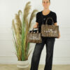 Tote Bag Toddy - Camel / Zwart