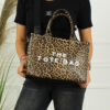 Tote Bag Toddy Large - Camel / Zwart