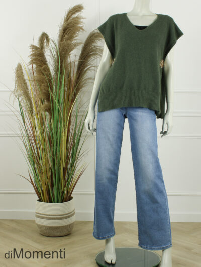 Top / Spencer Milano - Army Groen