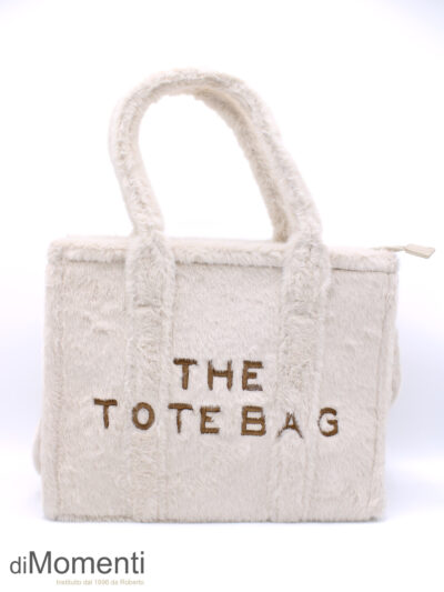 Tote Bag Fur - Licht Beige