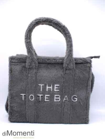 Tote Bag Fur - Grijs