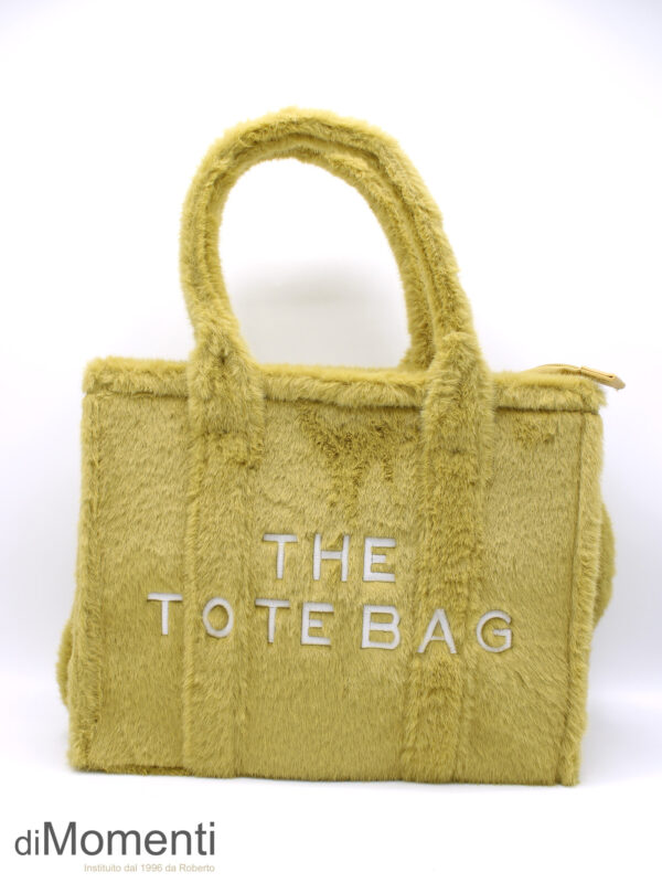 Tote Bag Fur - Oker Geel