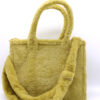 Tote Bag Fur - Oker Geel