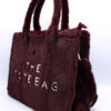 Tote Bag Fur - Bordeaux