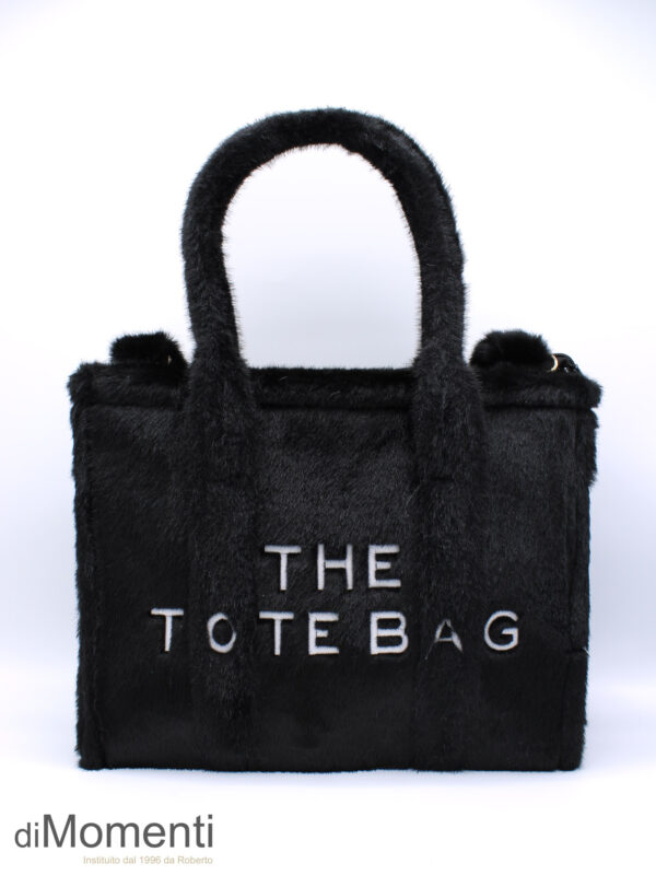 Tote Bag Fur - Zwart