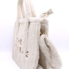 Tote Bag Fur - Licht Beige
