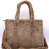 Tote Bag Fur - Taupe