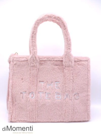 Tote Bag Fur - Roze
