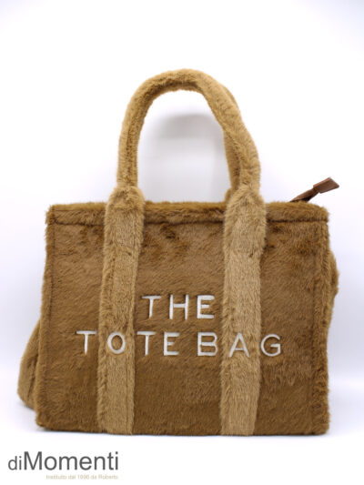 Tote Bag Fur - Camel