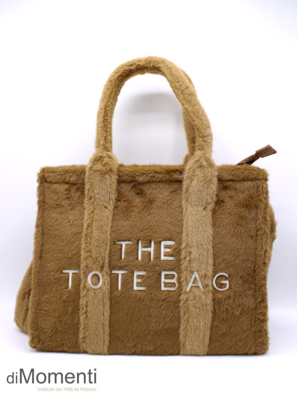 Tote Bag Fur - Camel