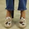Loafer Cow - Beige