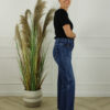 Goodies Wide Leg Stretch 2 Pocket Jeans - Blauw
