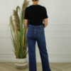 Goodies Wide Leg Stretch 2 Pocket Jeans - Blauw