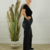 Goodies Wide Leg Stretch Jeans - Antraciet