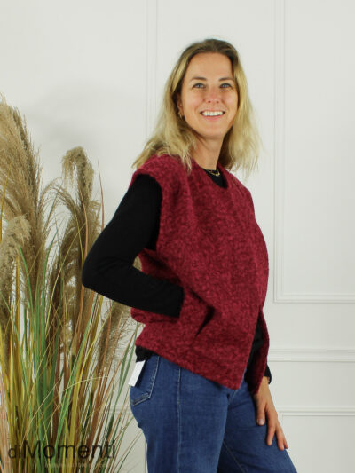 Gilet Patty - Bordeaux
